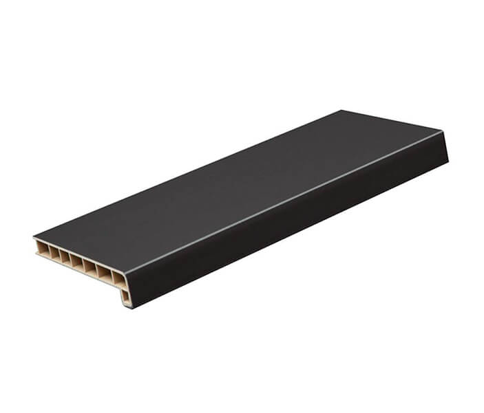 Фото Подоконник ПВХ Möller LD 40 Черный CLEAN TOUCH