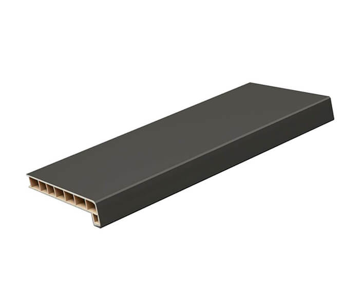 Фото Подоконник ПВХ Möller LD 40 Серый CLEAN TOUCH